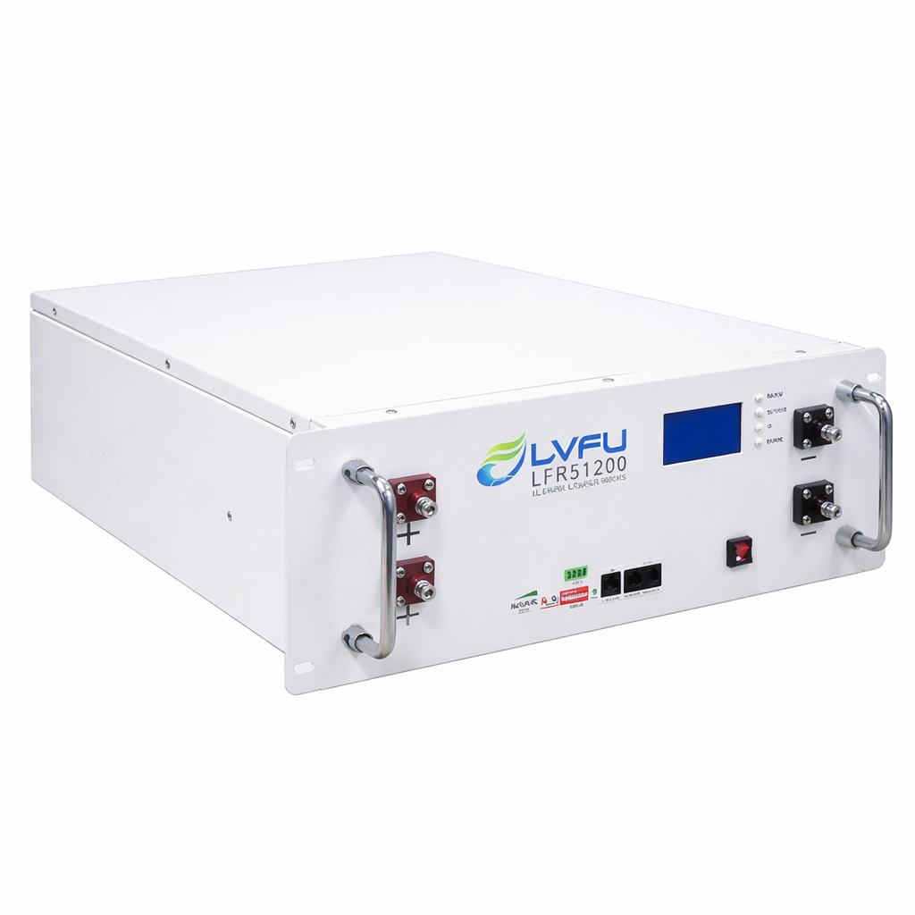 LVFU LFR-51-200 10kWh 51.2V Rack-Mounted Lithium Battery (LiFePO4) – Pakistan