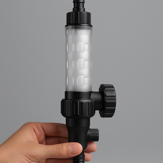 Shampoo Sprayer Attachment for Solar Panel Cleaning Brush