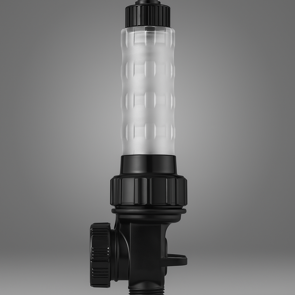 Shampoo Sprayer Attachment for Solar Panel Cleaning Brush