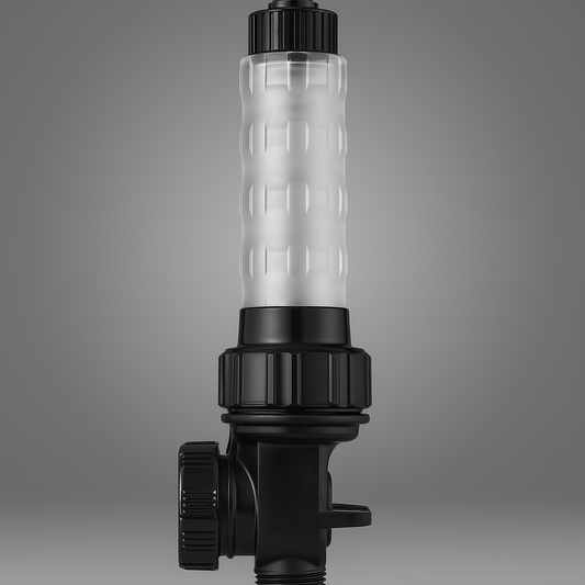 Shampoo Sprayer Attachment for Solar Panel Cleaning Brush