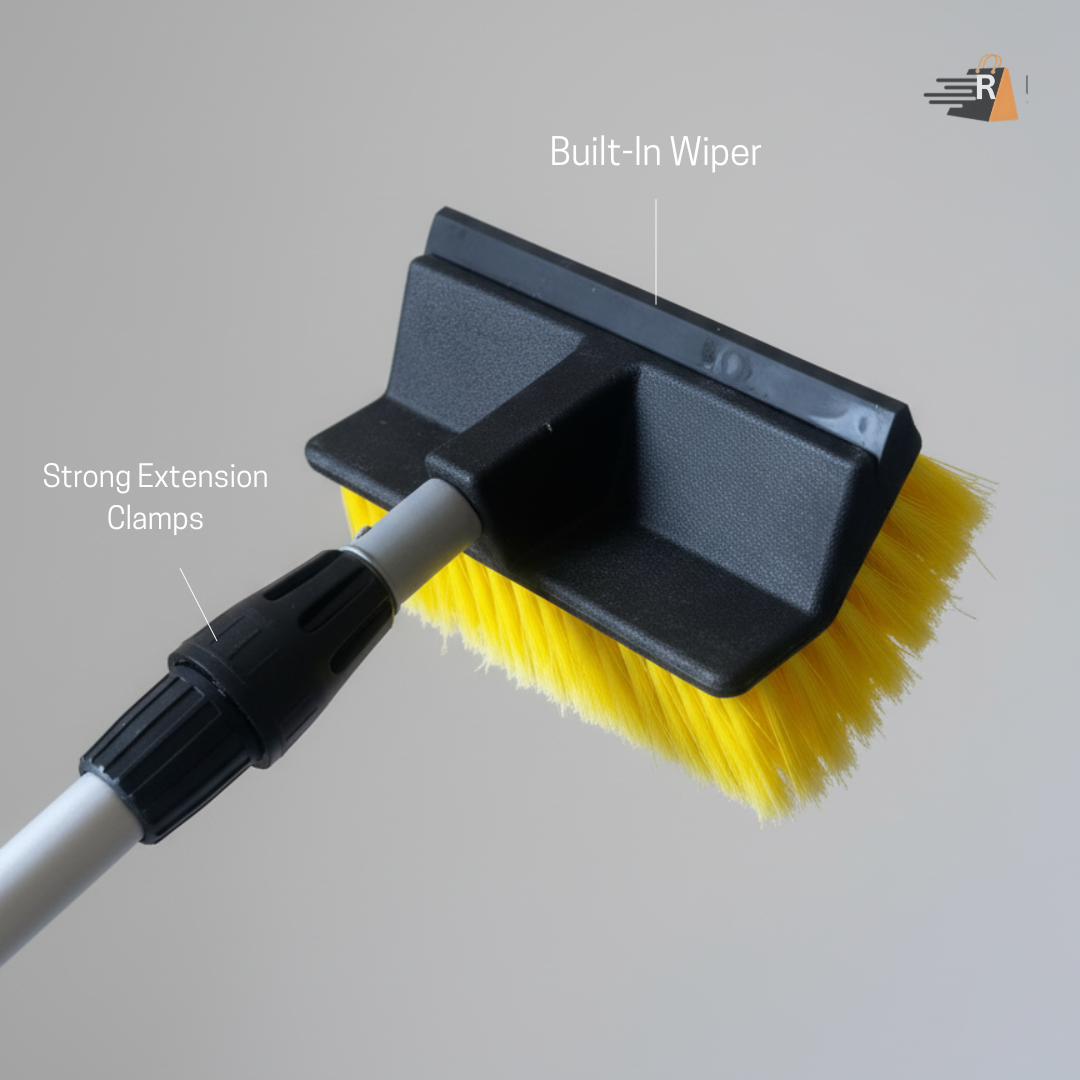 14ft Solar Panel Cleaning Brush – Exclusive Size | Rebell Mart