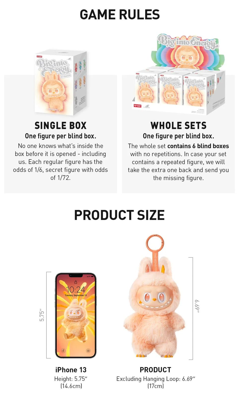 Pop Mart Big Win Energy Labubu
