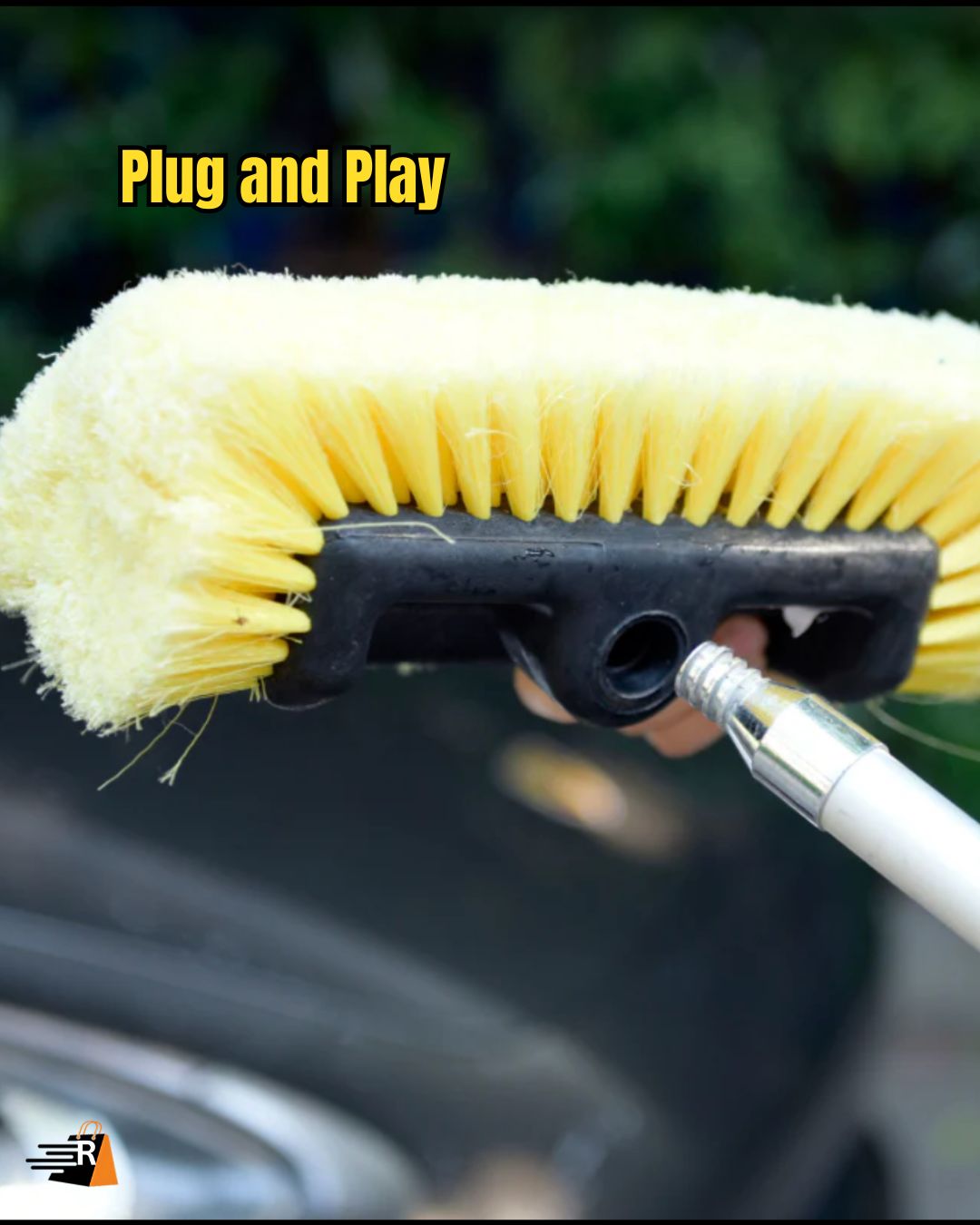 Imported Telescopic Solar Panel Cleaning Brush ( Aluminium Body )