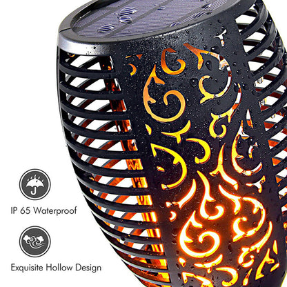 Solar Flame LED Garden Light motion Sensor activated