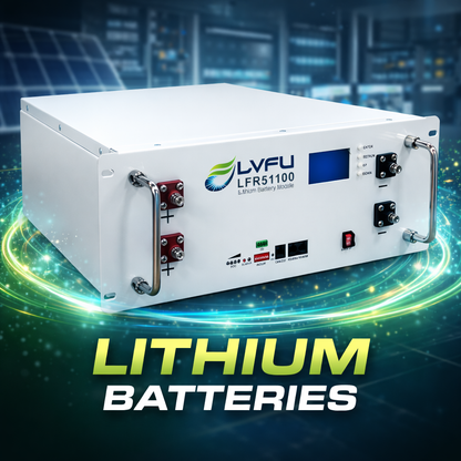 LVFU LFR-51-100 5.12kWh 51.2V Rack-Mounted Lithium Battery (LiFePO4) – Pakistan
