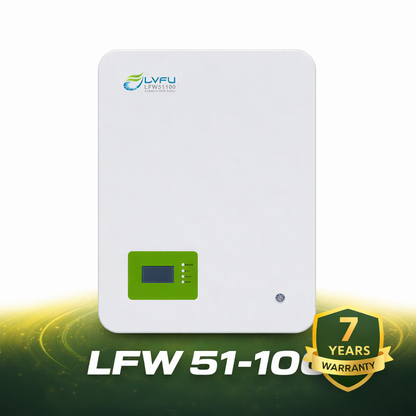 LVFU LFW-51-100 5.12kWh 51.2V Wall-Mounted Lithium Battery (LiFePO4) – Pakistan