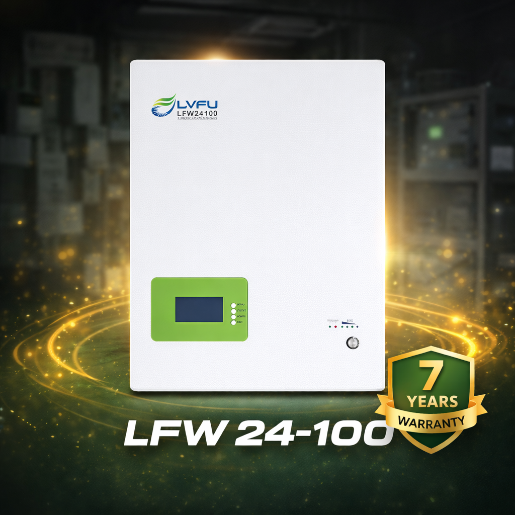LVFU LFW 24-100 24V Wall-Mounted Lithium Battery (LiFePO4) – Pakistan