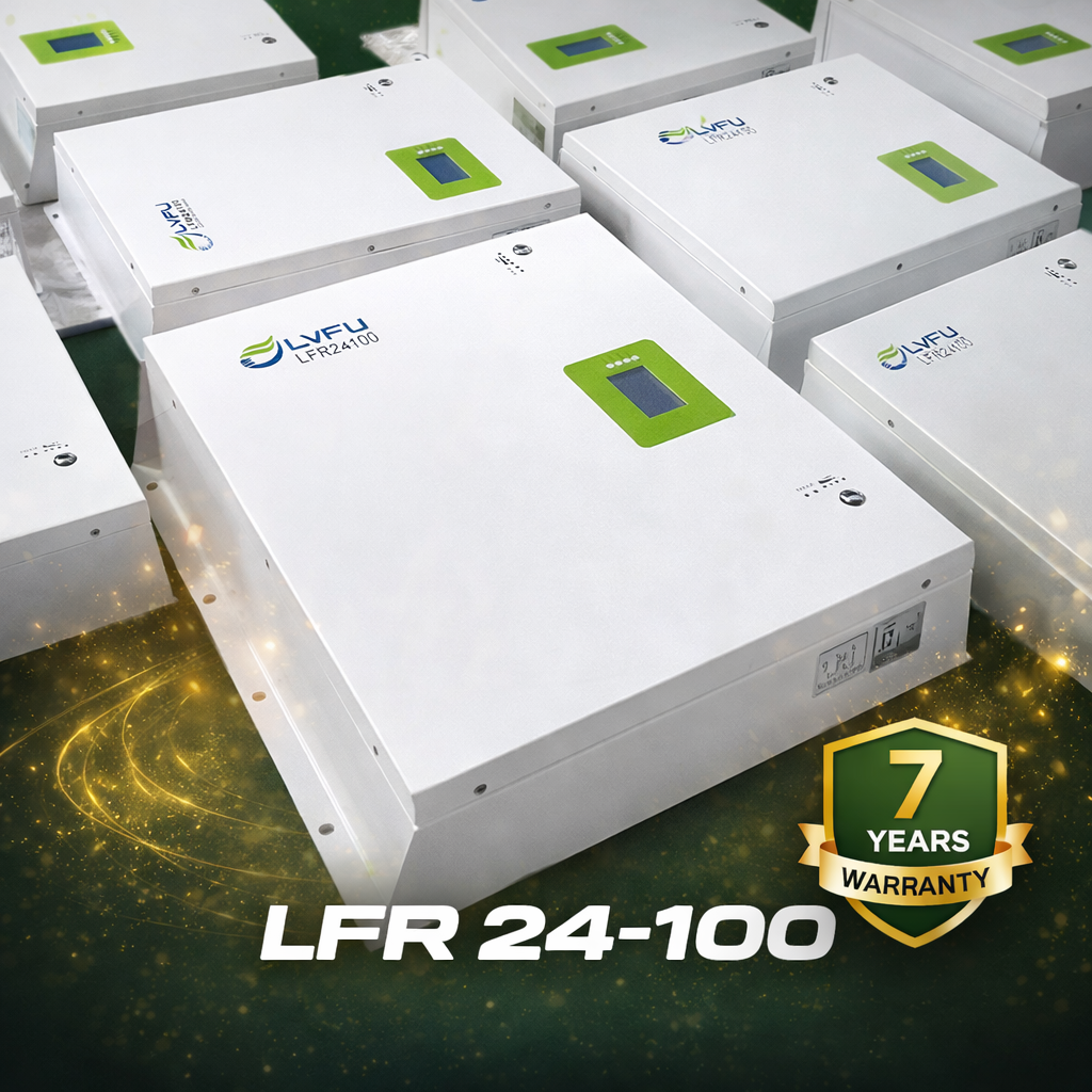 LVFU LFW 24-100 24V Wall-Mounted Lithium Battery (LiFePO4) – Pakistan