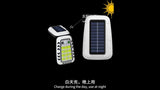 Waterproof Solar induction wall lamp YX-666C with Motion sensor