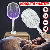 High Quality Rechargeable Mosquito Racket 2 in 1 | with UV Lamp